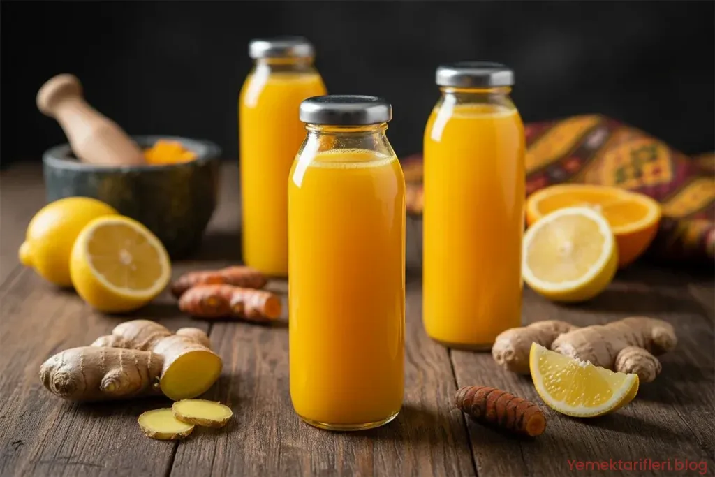Bağışıklık Destekçisi Doğal İksir: Geleneksel Usulde Ginger Shot Tarifi