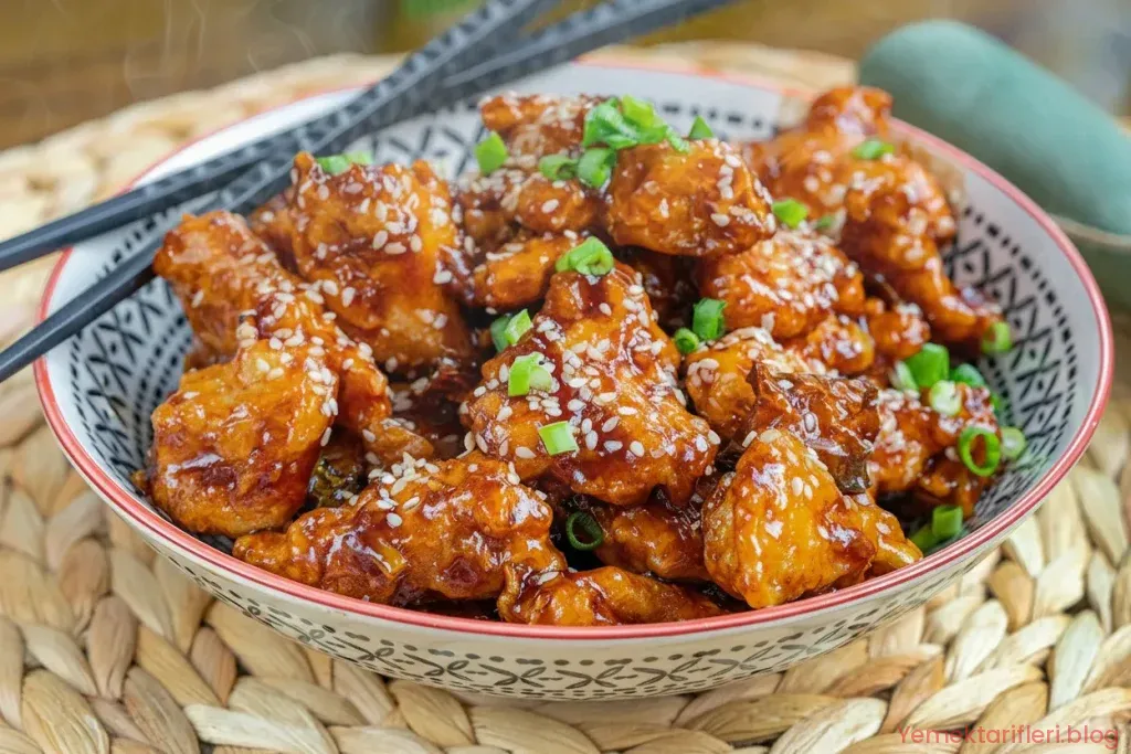 Çıtır Kaplamalı Orijinal General Tso Tavuk Tarifi