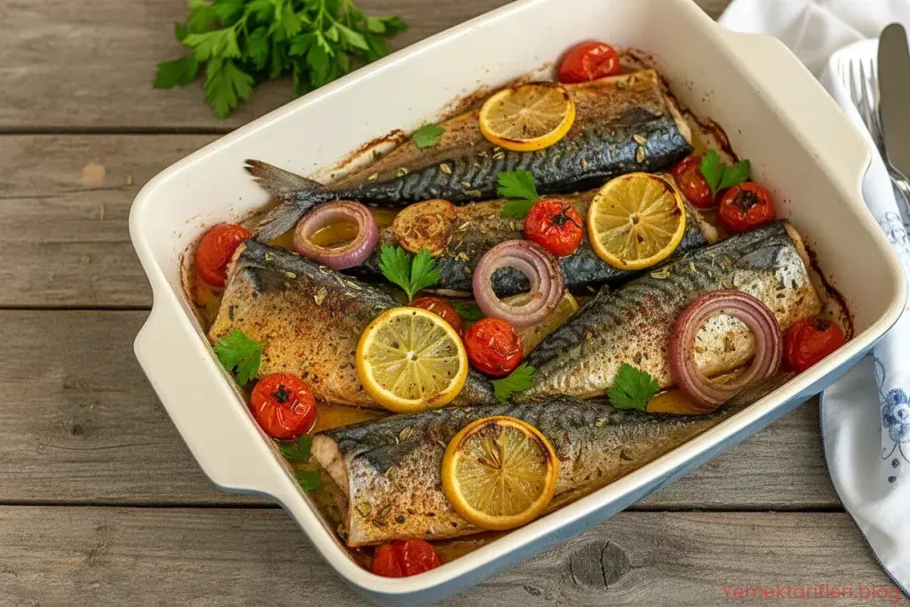 Efsane Lezzet: Limonlu ve Baharatlı Fırında Uskumru Tarifi