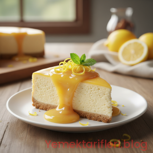 Efsanevi Lezzetiyle Pürüzsüz Limonlu Cheesecake Tarifi