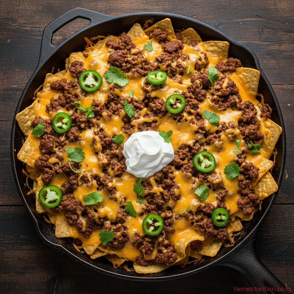 Ev Yapımı Bol Peynirli Nachos Tarifi: Meksika Lezzetini Sofranıza Taşıyın