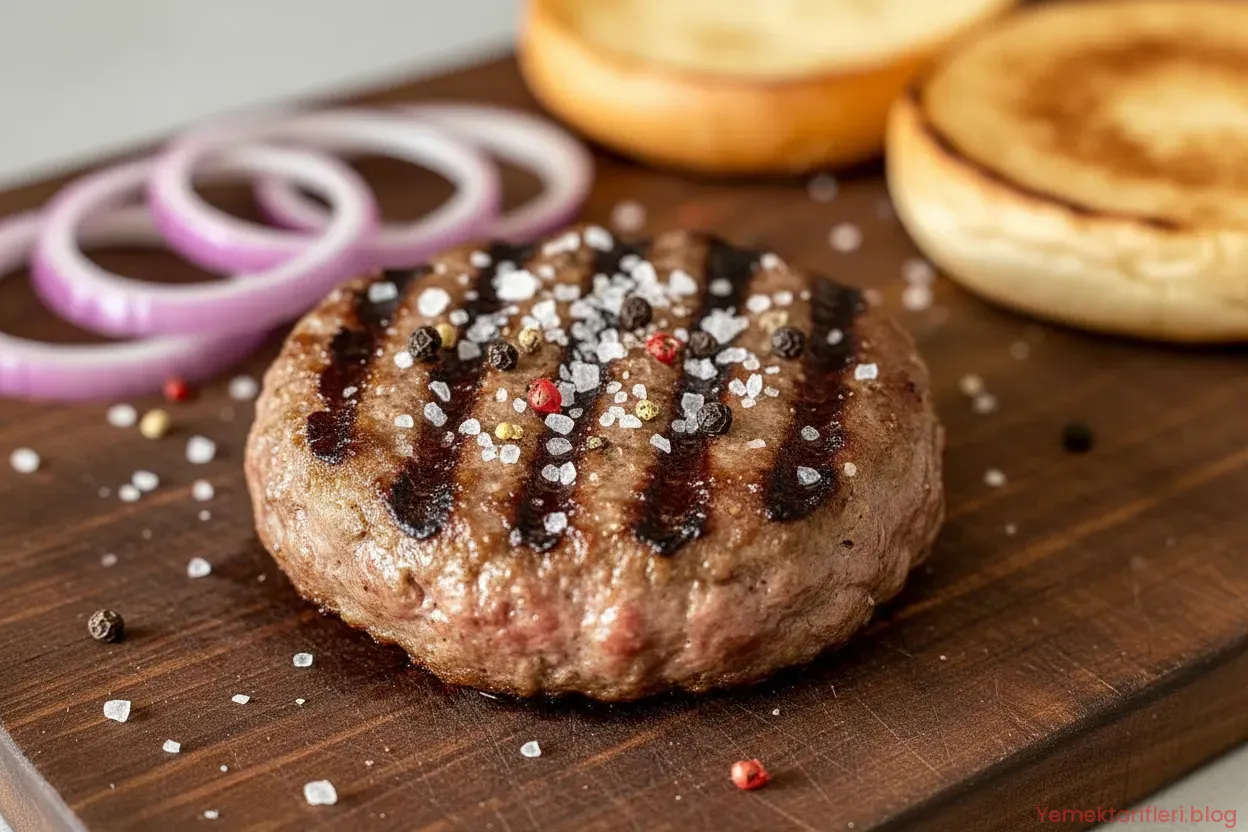 Ev Yapımı Mükemmel Hamburger Köftesi Tarifi: Sulu, Lezzetli ve Dağılmayan Köfteler