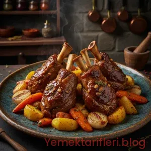 Fırında Ağızda Dağılan Geleneksel Kuzu İncik Tarifi