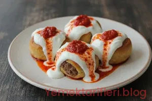 Fırında Çıtır Çıtır Sosyete Mantısı Tarifi (Yufkadan Pratik Lezzet)
