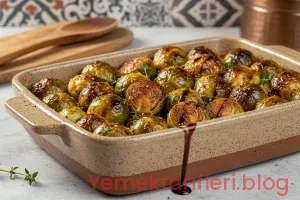 Fırında Mühürlenmiş Zeytinyağlı Brüksel Lahanası Tarifi