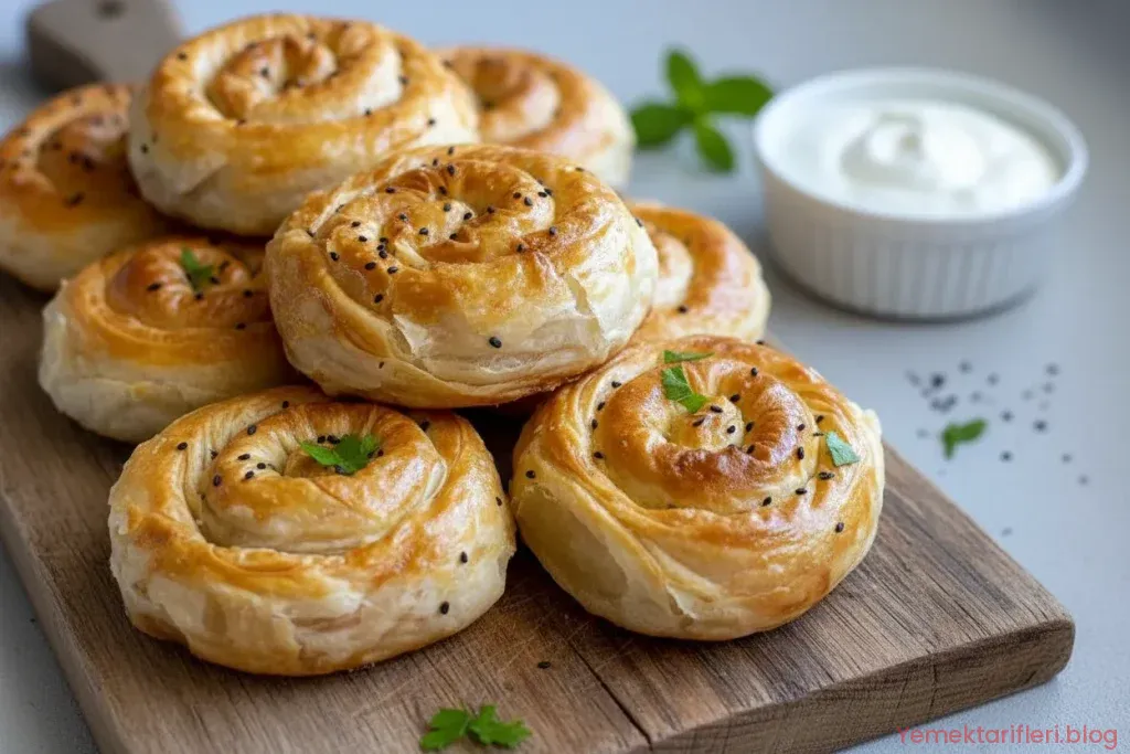 Geleneksel Anne Usulü Patatesli Gül Böreği Tarifi