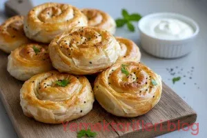 Geleneksel Anne Usulü Patatesli Gül Böreği Tarifi