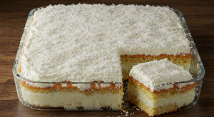 Geleneksel Gelin Pastası Tarifi (Sütlü Islak Kek)