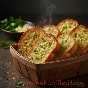Geleneksel Püf Noktalarıyla Çıtır Çıtır Sarımsaklı Ekmek Tarifi