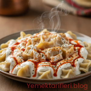 Geleneksel Türk Mantısı İçin Vazgeçilmez Yoğurtlu ve Baharatlı Sos Tarifi
