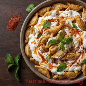 Geleneksel Usulde Hazırlanmış Nefis Çıtır Mantı Tarifi