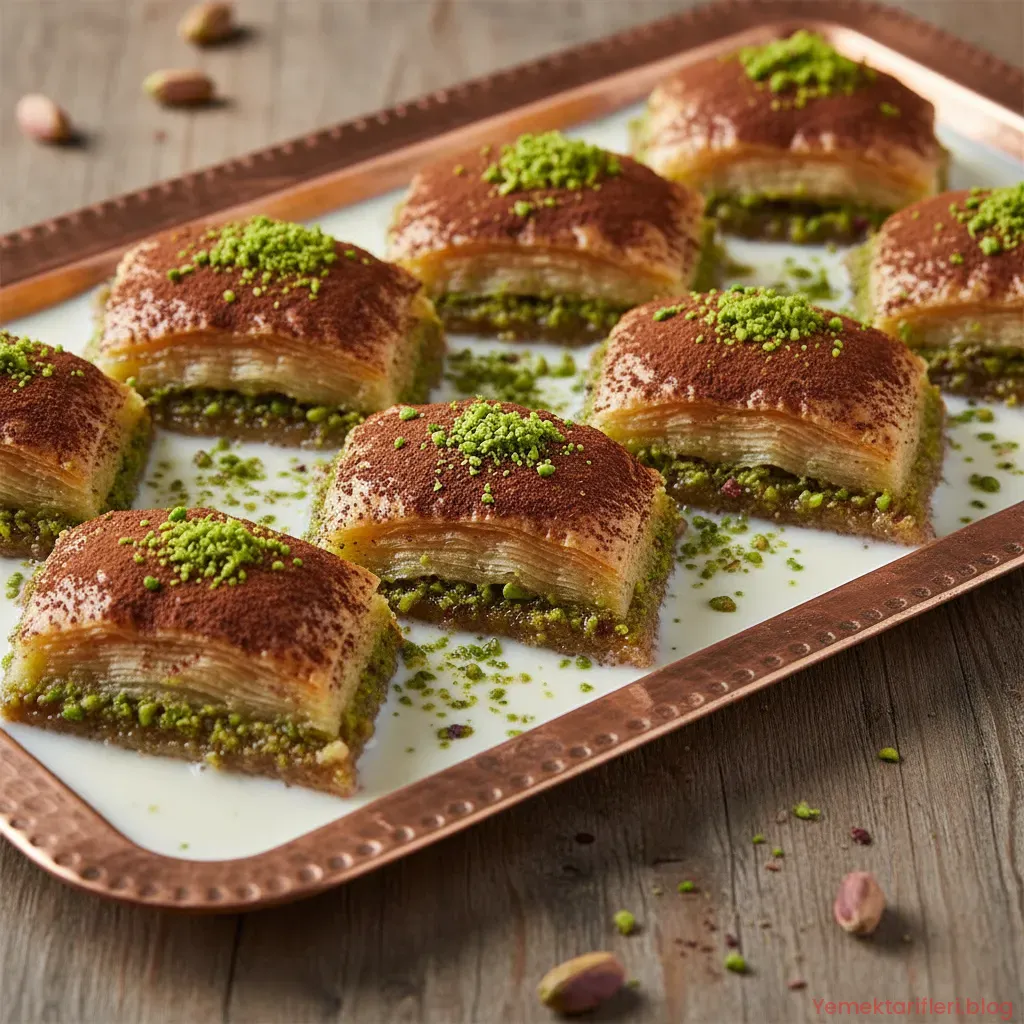 Geleneksel Usulde Nefis Sütlü Soğuk Baklava Tarifi