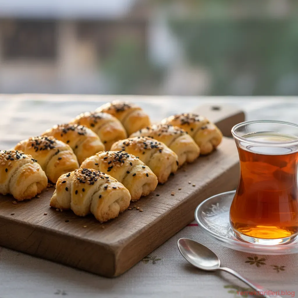 Geleneksel Usulde Puf Puf Kabaran Sadece 3 Malzemeli Tuzlu Kurabiye Tarifi