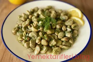 Geleneksel Yöntemlerle Hazırlanmış Nefis Zeytinyağlı İç Bakla Tarifi