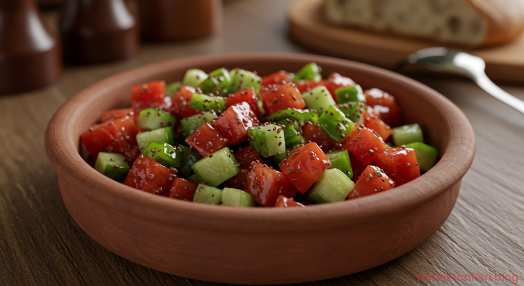 Gerçek Gavurdağı Salatası Tarifi – Antep Usulü