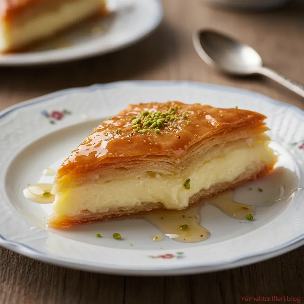 Gerçek Geleneksel Laz Böreği Tarifi: Muhallebili Tatlı Börek Yapılışı