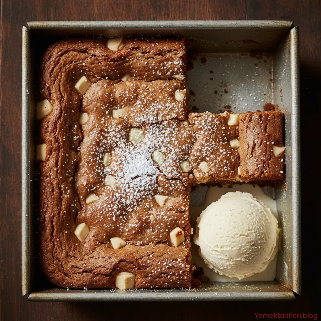 Gerçek Lezzetiyle İddialı: Klasik Beyaz Çikolatalı Brownie Tarifi