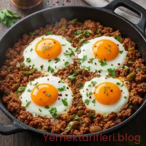Gerçek Usul Kıymalı Yumurta Tarifi: Geleneksel Kahvaltı Lezzeti