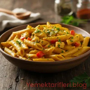 Köri Soslu Makarna Tarifi: Geleneksel Usulde Krema ve Köri Lezzeti
