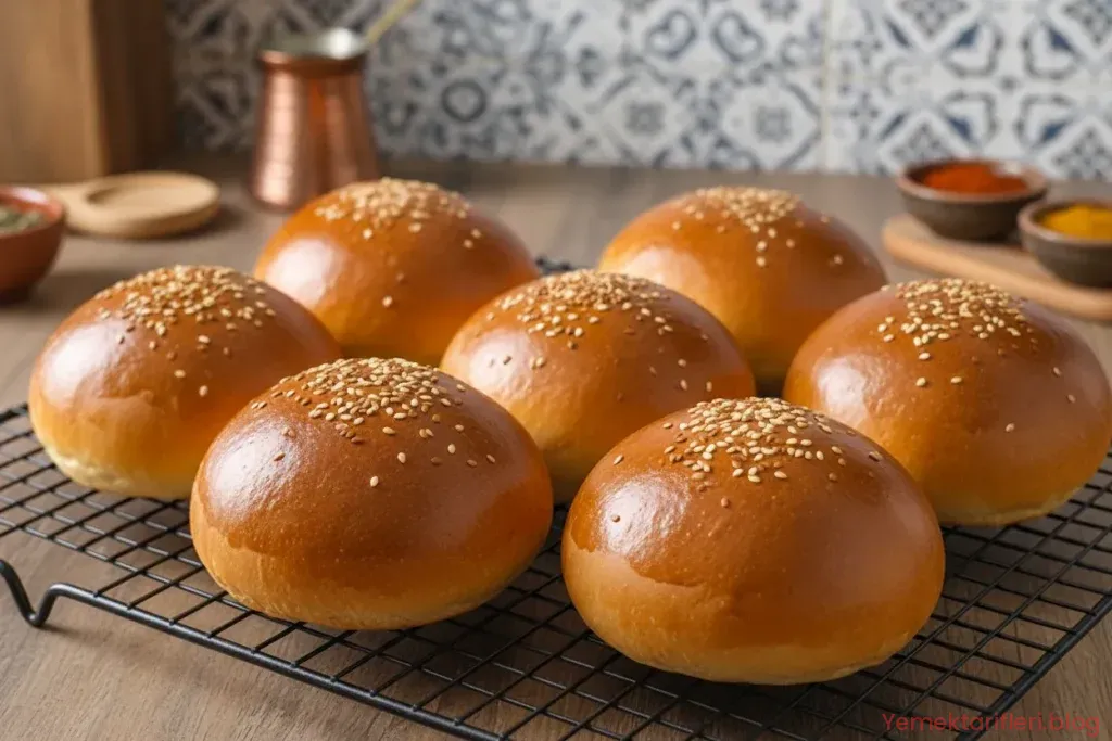 Mükemmel Kabaran, Pamuk Gibi Ev Yapımı Hamburger Ekmeği Tarifi