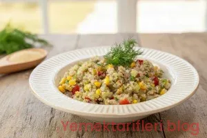 Protein Deposu Ege Esintili Kinoa Salatası Tarifi: Hafif ve Doyurucu