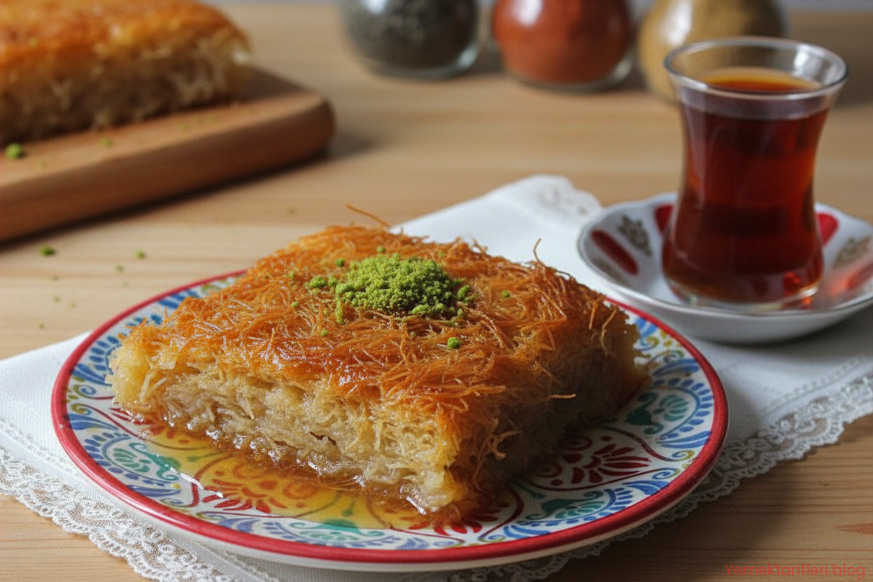 Tel Tel Ayrılan, Çıtır Çıtır Geleneksel Kadayıf Tatlısı Tarifi