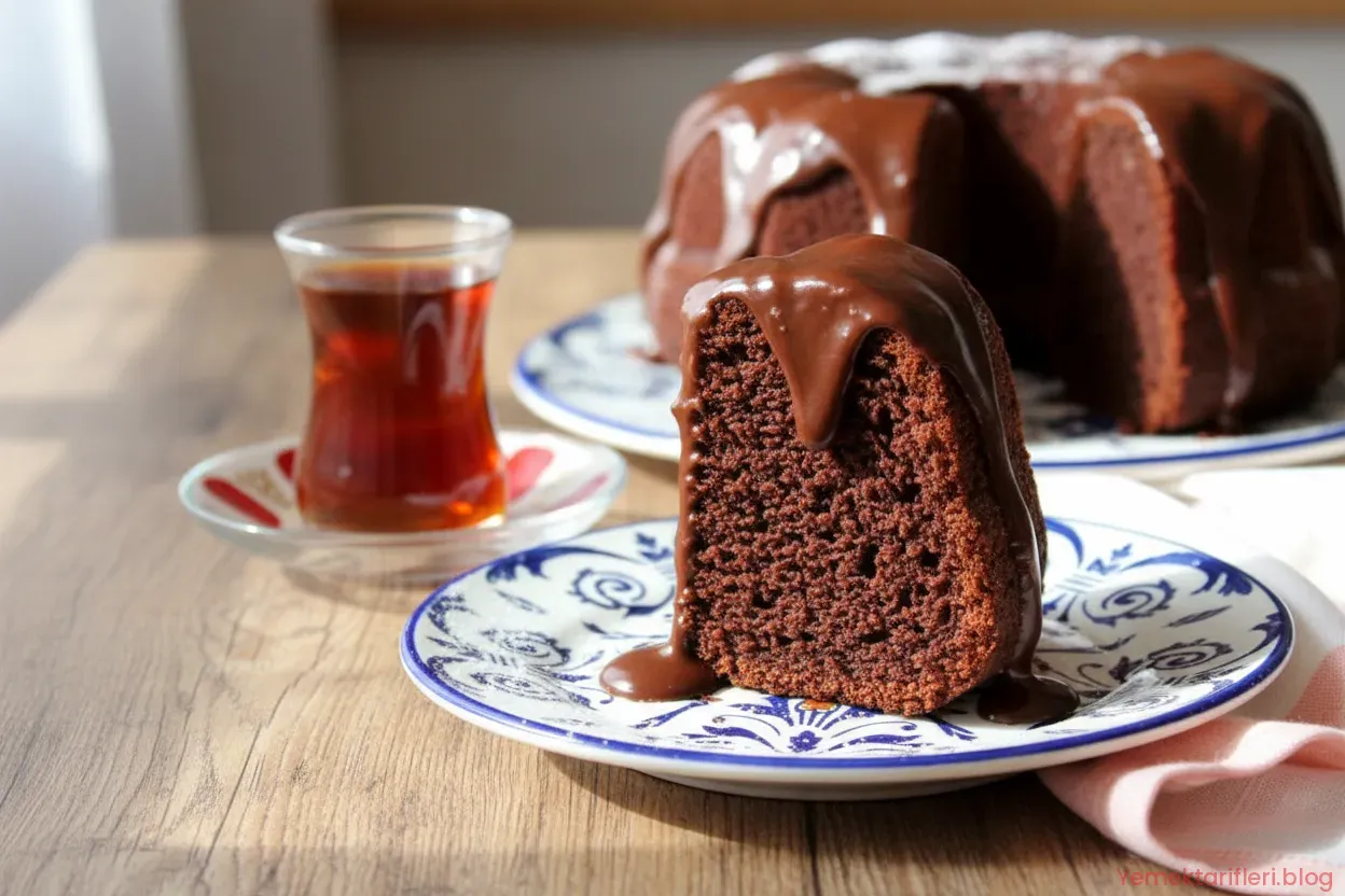 Annelerimizden Geleneksel Kabarık Kakaolu Kek Tarifi