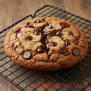 Dev Cookie Tarifi: İçi Yumuşak Dışı Kıtır Geleneksel Çikolatalı Kurabiye Sırları