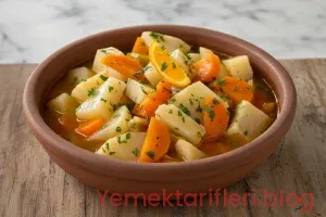 Geleneksel Türk Mutfağından Zengin Lezzetli Zeytinyağlı Kereviz Tarifi