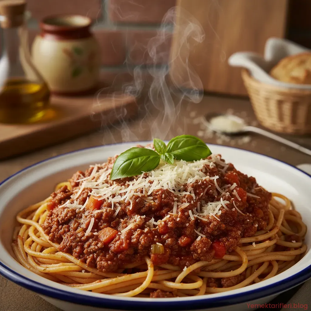 Gerçek İtalyan Usulü Bolonez Soslu Spagetti Tarifi: Uzun Pişirme Sırrı ile Mükemmel Lezzet
