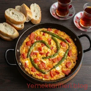 Gerçek Türk Kahvaltısının Simgesi: Geleneksel Soğanlı Menemen Tarifi