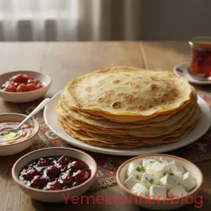 İncecik, Yumuşacık Anne Usulü Geleneksel Türk Krepi Tarifi