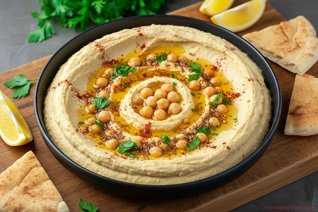 İpeksi Kıvamıyla: Geleneksel Usulde Gerçek Humus Tarifi
